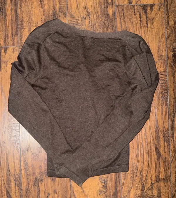 Banana Republic Sweater Women’s Medium Brown Long Sleeve Cardigan - Image 6