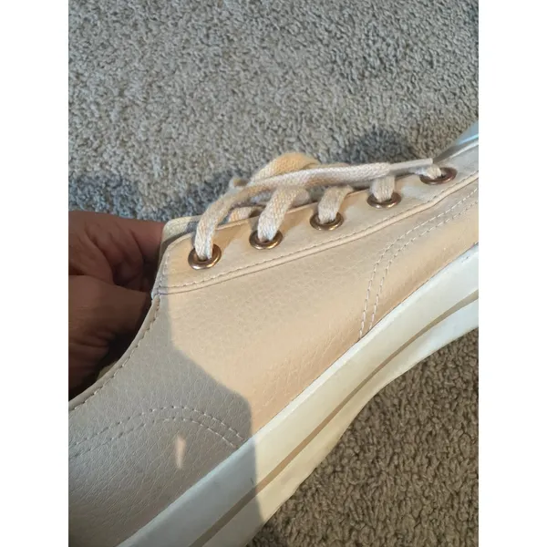 Airwalk Women’s Size 8 Blush Pink Faux Leather Low Top Sneakers - Image 8