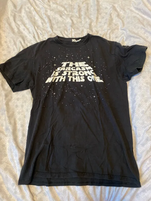 The sarcasm is strong with this one tshirt Black - Image 2