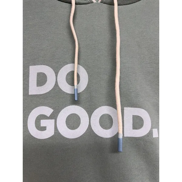 Cotopaxi Do Good‎ Cropped Hoodie Sweatshirt Silver Leaf Women's Size Small - Image 9