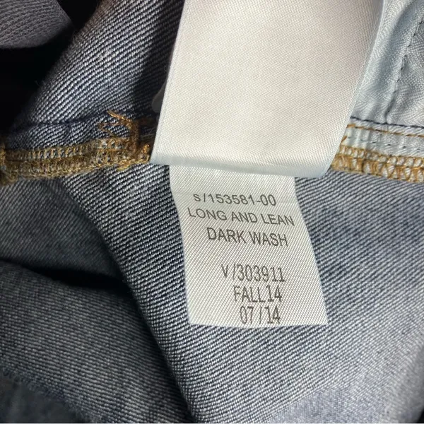 Gap Long‎ & lean trouser jeans size 35R - Image 7