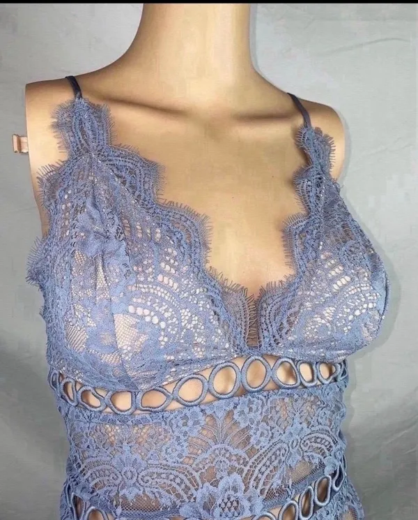 Victoria's Secret Lace Lingerie Bodysuit - Image 2