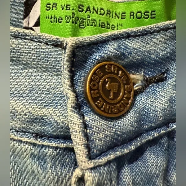 Free People Sandrine Rose Harem SR The Virgin Label Mid Rise Jeans 25 /‎ XS - Image 4
