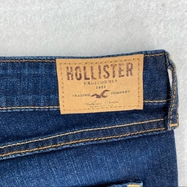 Hollister Stretch Dark Wash Denim Skinny‎ Jean - Image 7