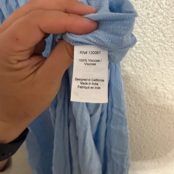 L*Space Light sky Blue Rafael Cover-Up size SM - Image 12