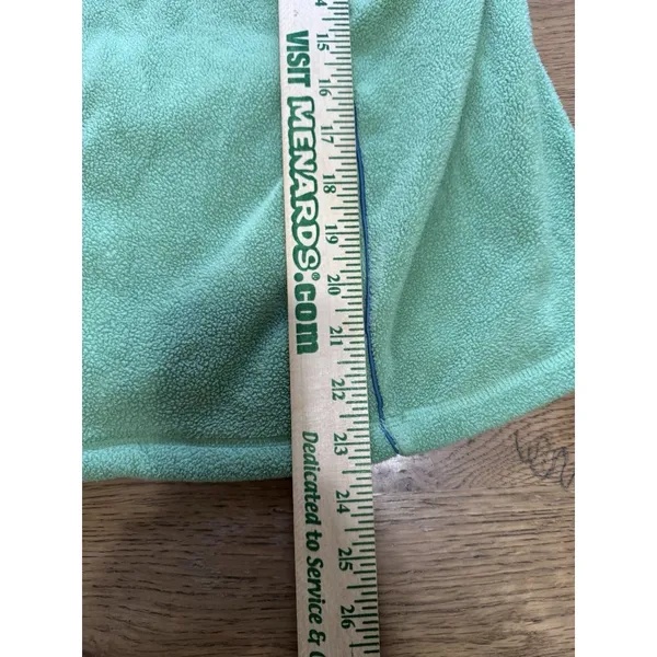 Horny Toad & Co Green Hooded Fleece‎ Zip Up Jacket Women Size Large Pockets - Image 4