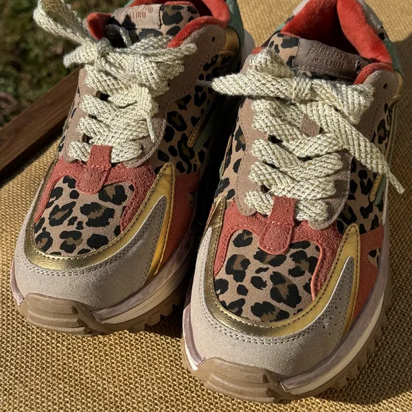 Blowfish Malibu Leo Women’s Leopard Print Sneakers Size 7.5 - Image 2