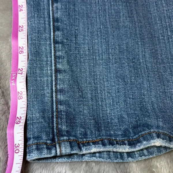 Levis 515 Womens Size 8 Medium Straight Leg Jeans Stretch Blue Denim Everyday - Image 10