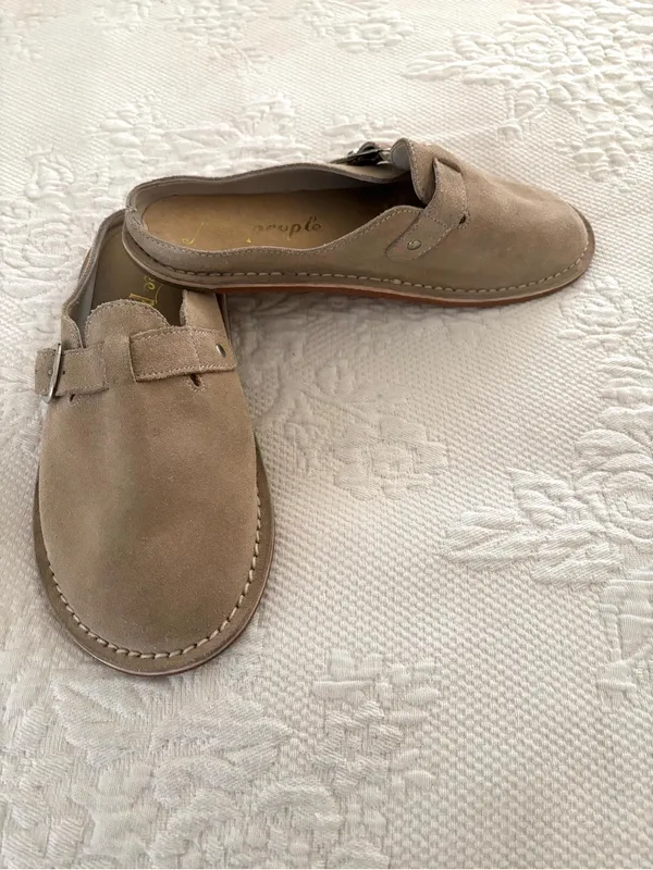 Free people clog mules suede sz EU3 7 US sz 7 - Image 6