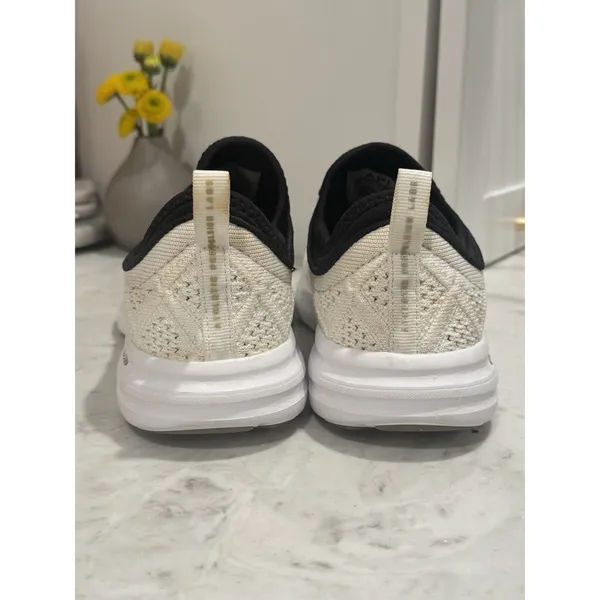 APL Women's 7 White Black Techloom Phantom W Sneakers Shoes Gym Athletic Lifting - Image 5