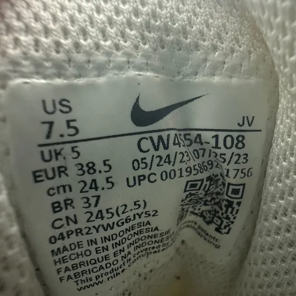 Nike Air Max SC Casual Sneakers White Beige Suede Mesh‎ Athletic Shoes - Image 4