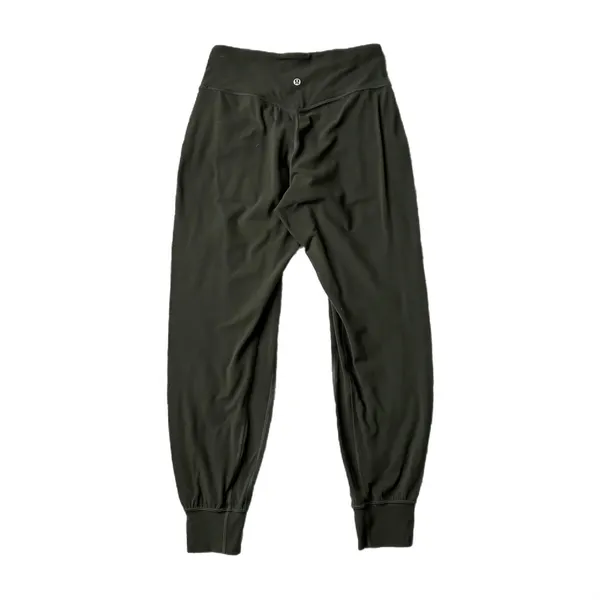 Lululemon Align Jogger 28" Dark Olive Green Nulu High Rise Pants Size 6 - Image 3