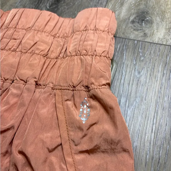 Free People Movement The Way Home Shorts Brushed Apricot Size Large - Image 3