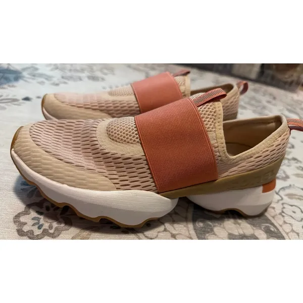 SOREL Kinetic Impact Strap Sneaker Nova Sand Pink Womens Size 10 Beige - Image 3