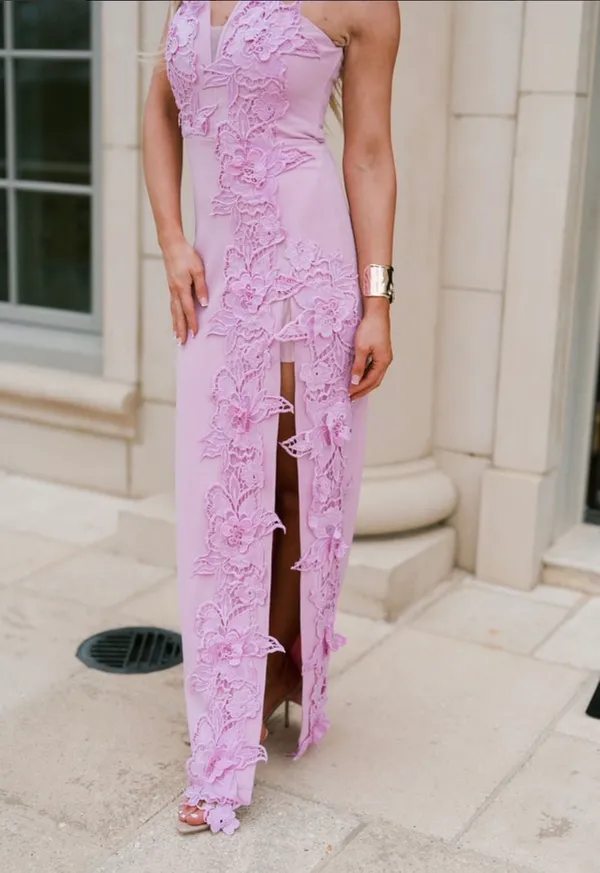 These Three Boutique Tiffany Appliqué Maxi Dress - Image 2
