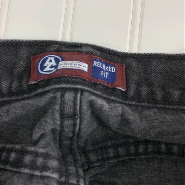 Vintage Arizona Jeans Black Relaxed Fit 31" Waist - Image 5