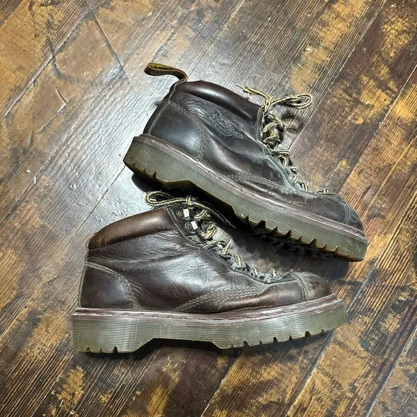 Dr Martens distressed made in England grunge UK7 boots - Image 3