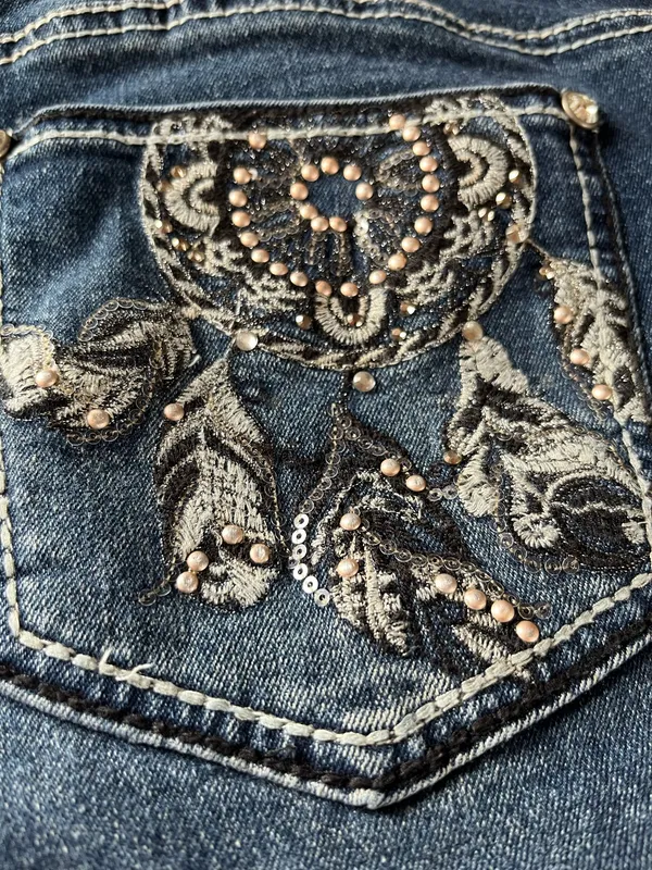 Copper Flash Jeans Dream Catcher Blue Size 14 - Image 7