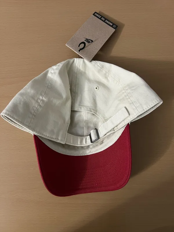 Nike Club Futura Washed Hat - Light Khaki Red - Image 7