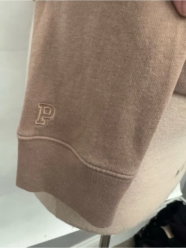 Victoria’s Secret PINK oversized brown hoodie tunic XL - Image 4