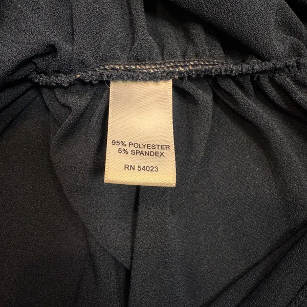 Banana Republic Navy Blue Long Sleeve‎ Ruched Tunic Dress Womens Tall Small S - Image 4