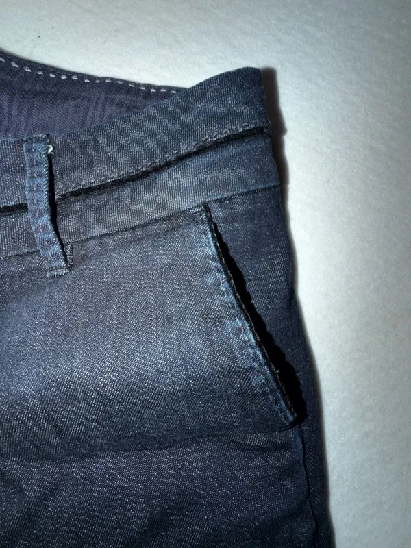 Banana Republic Dark Wash High-Rise Flare Jeans - Image 3
