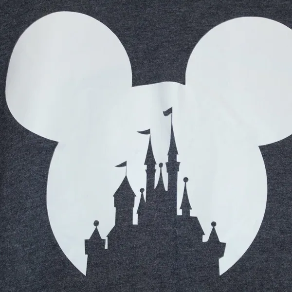 Disney Mickey Mouse Castle T-Shirt Size Large - Image 2