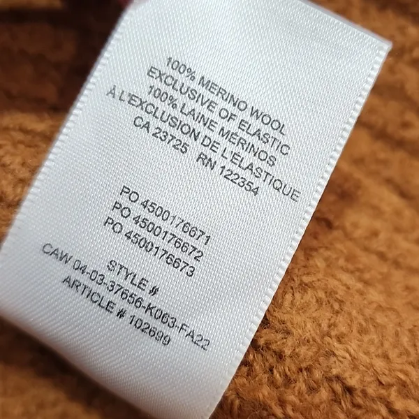 Aritzia Wilfred Chunky Shawl Collar Cardigan - Brown - Image 7