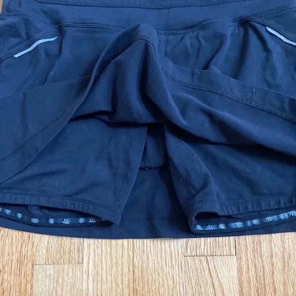 Athleta Black Relay Skort‎ Athletic Skort Reflective Tennis Pickleball Pickle - Image 3