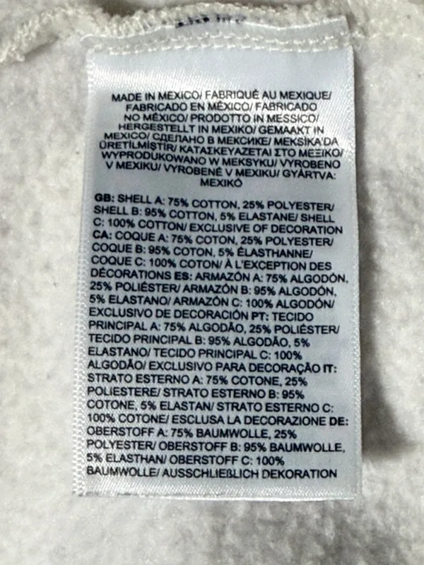 The North Face Womens Cream Never Stop Exploring Graphic Hoodie Sweatshirt Small - Image 4