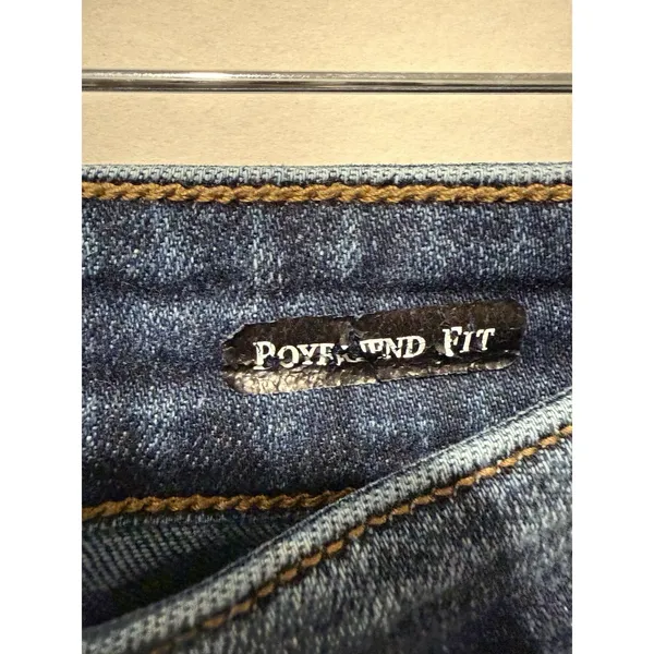 Judy Blue‎ Boyfriend Fit High Rise Jeans Womens Size 16W Blue Distressed Stretch - Image 4