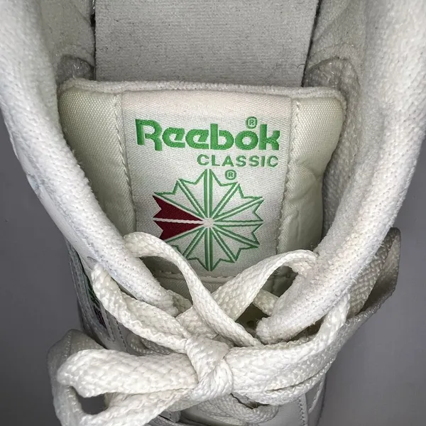 Reebok Classic Club‎ C 85 Vintage Chalk & Green Retro Sneaker Size 9.5 BS8242 - Image 7