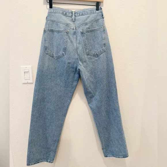 AGOLDE Criss Cross Upsized Jeans size‎ 25 Straight Leg High Rise - Image 6