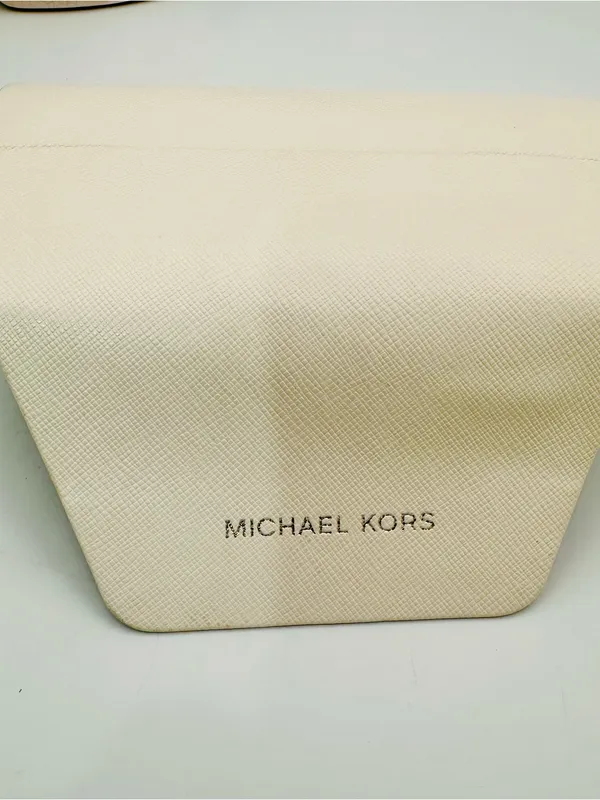 Michael Kors White Eyeglass Case - Image 2