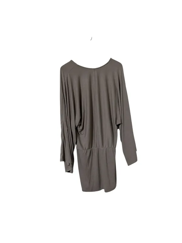 FREE PEOPLE Free-est Good Feels Gray Wide Sleeve Mini Dress - Image 5