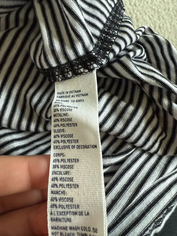 American Eagle Stripped Vintage TShirt in M - Image 4