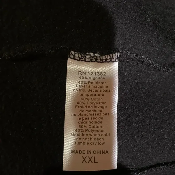 Harley Davidson black hooded jacket size XXL - Image 8