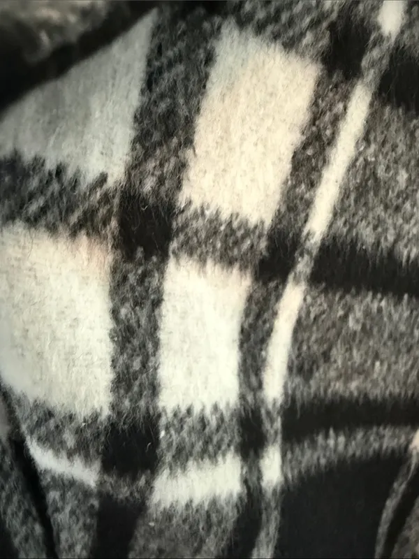 BloomChic Black and White Plaid Double - Image 10
