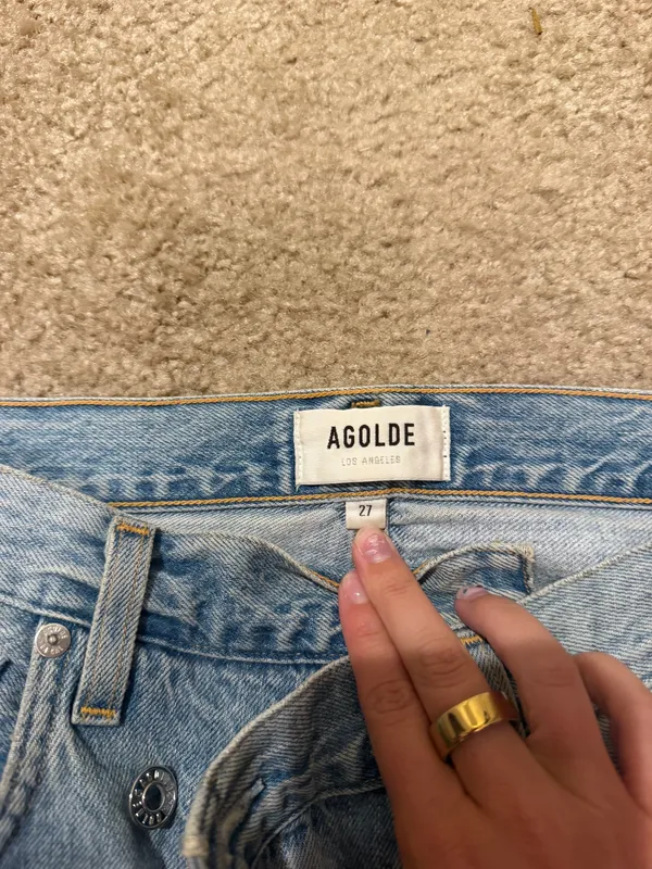 AGOLDE Criss Cross Jeans - Image 11