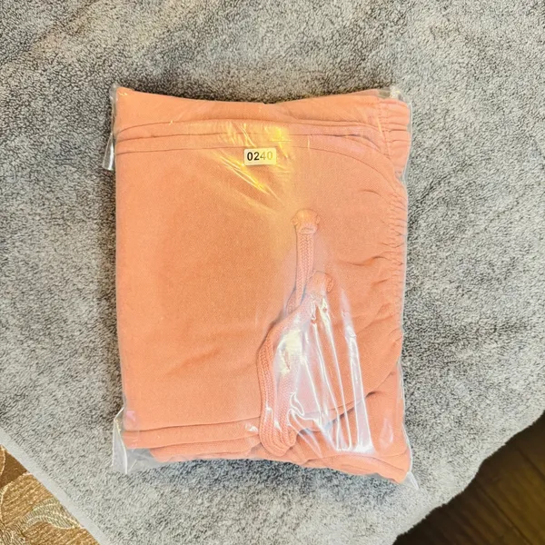 240 | Outdoor Voices‎ Womens M Relaxed Fleece Joggers Orange - Image 6