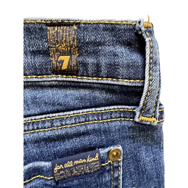 7 SEVEN FOR ALL MANKIND JEANS, The Skinny Bootcut, Size 29 - Image 9
