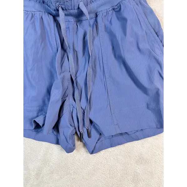Lululemon Dance Studio High-Rise Short 3.5 Inseam Lined Oasis Blue Workout Gym 0 - Image 3