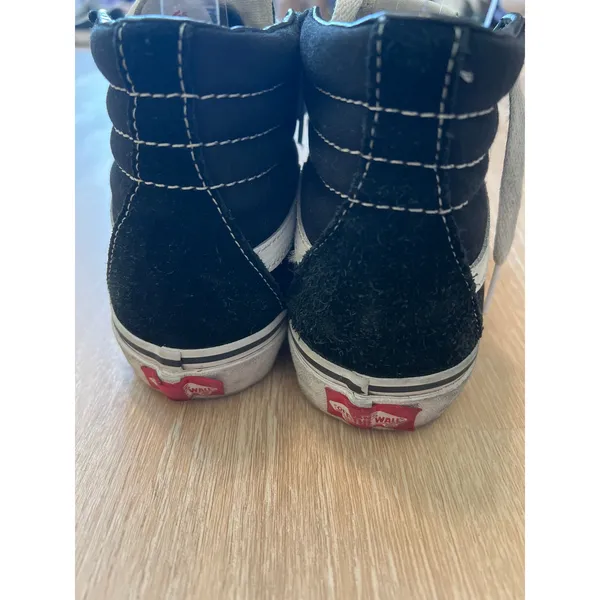 Vans Skateboard Shoe Black Sk8-Hi Hightop Size Men 3.5 / Women 5.0 - Image 3