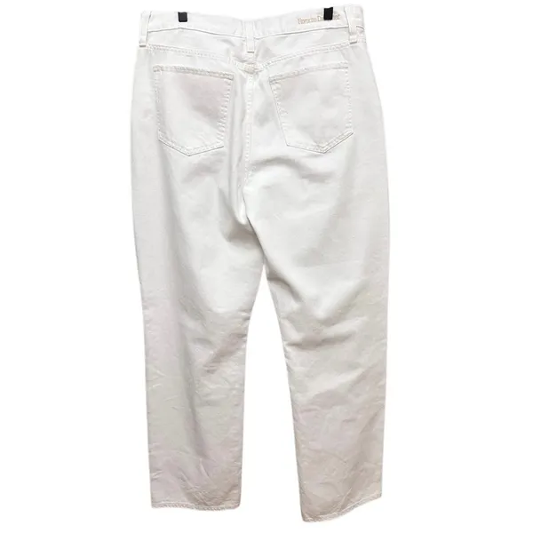 Favorite‎ Daughter The Tommy Mid Rise Boyfriend Jean Size 31 White Anthropologie - Image 6