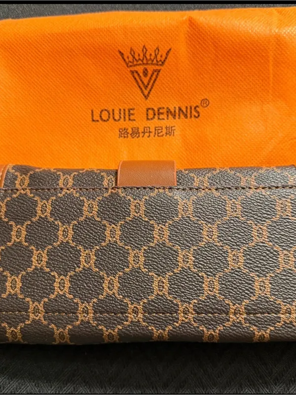 Vintage Louie Dennis Brown Wallet for Women - Image 2
