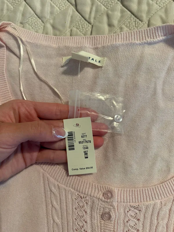 Aeropostale Long Sleeve Top Pink - Image 2