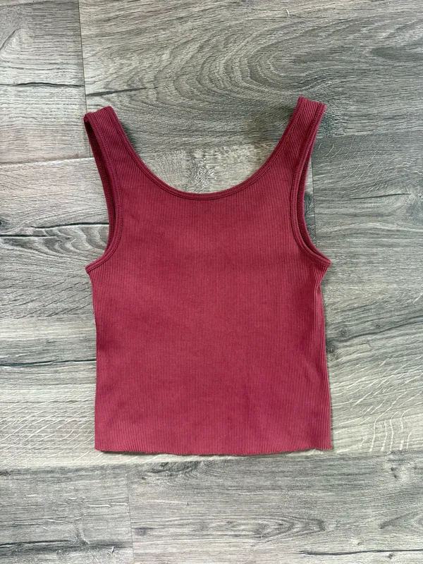 Brandy Melville Red Tank Top - Image 3
