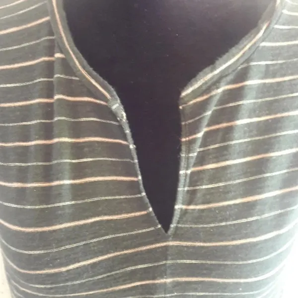 Madewell Turntable Split Neck Tee Oakland Stripe v6x - Image 4