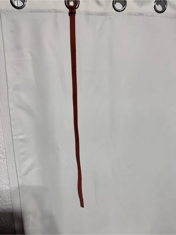 Prada Suede Skinny Belt in Rust 26 2 - Image 6