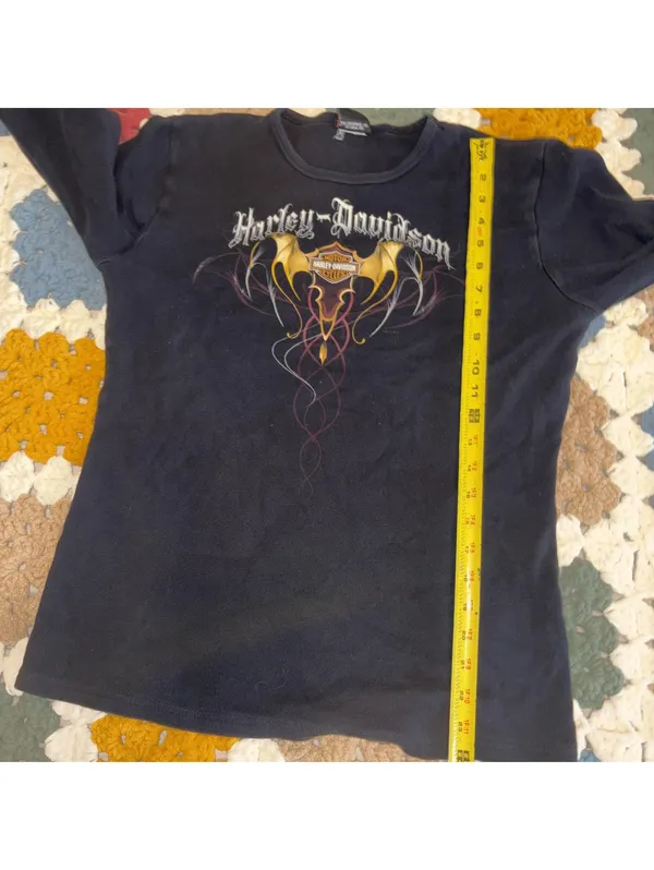 Harley-Davidson Woman’s XL Smoky Mountains Long Sleeve T-Shirt Gatlinburg Tee - Image 8